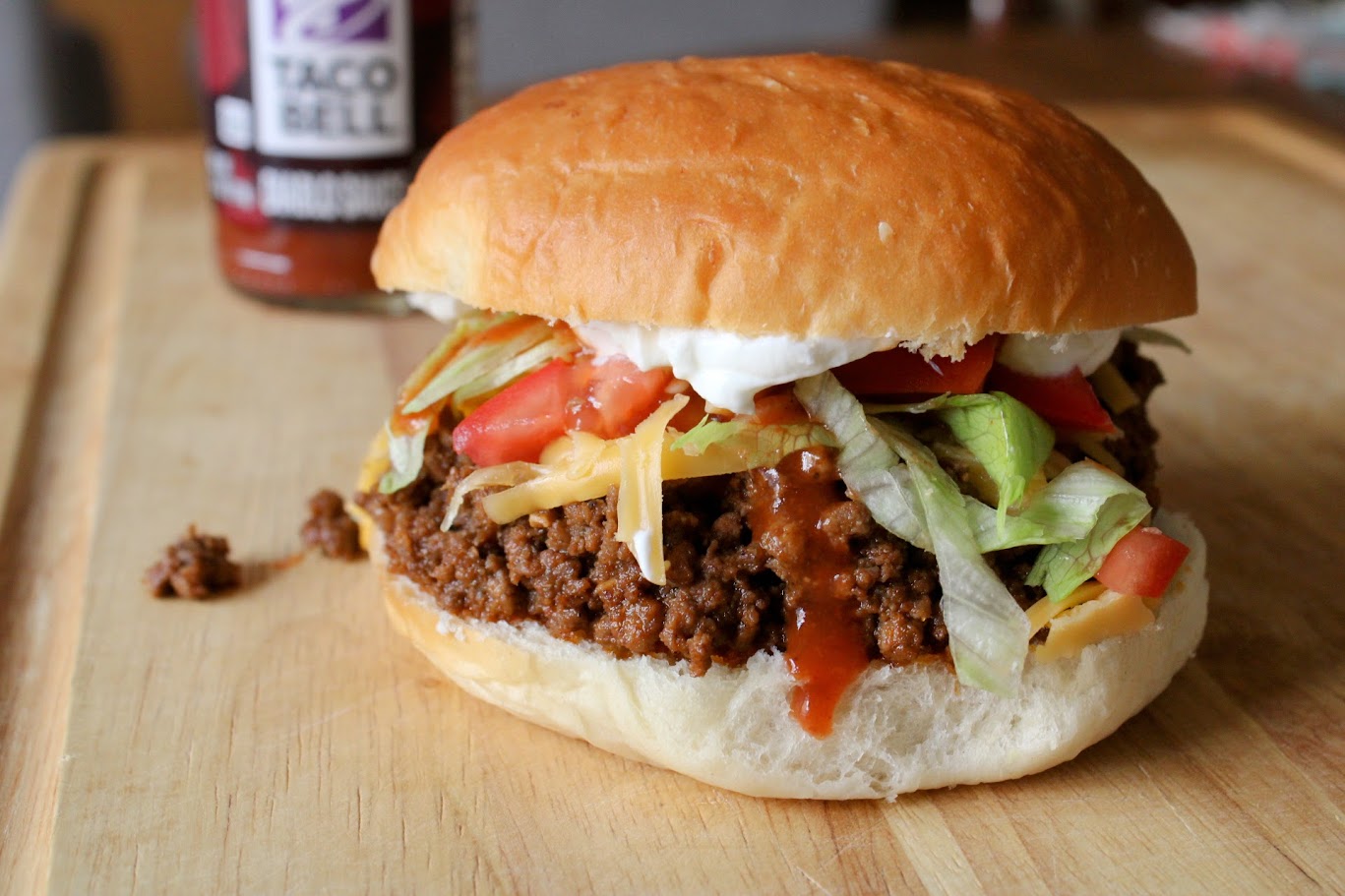 Bell beefer sandwich (Taco Bell copycat)