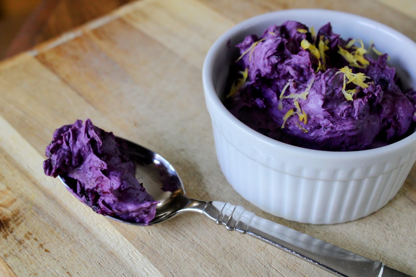 Blueberry lemon mascarpone