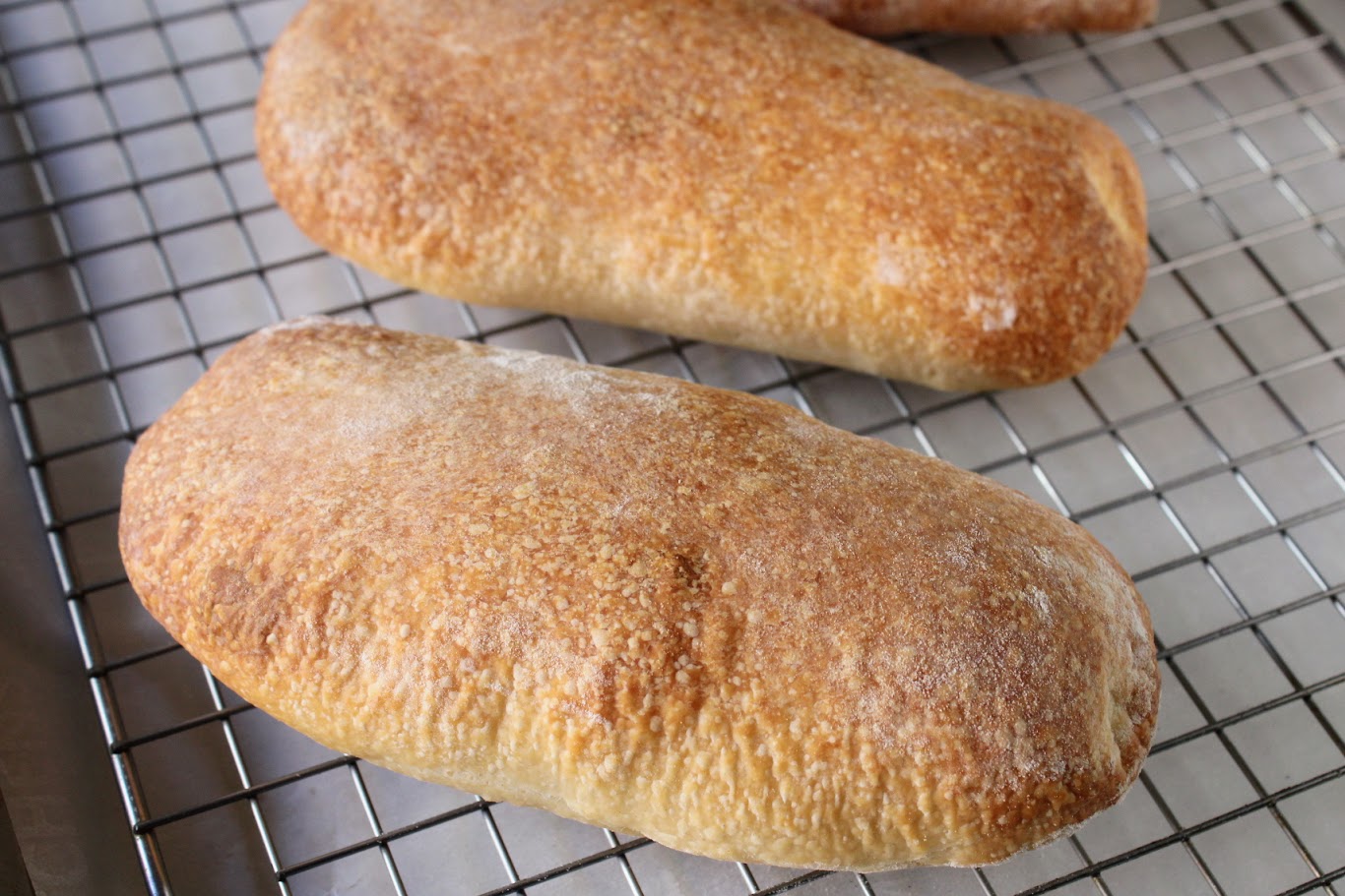 Pizza dough sandwich rolls