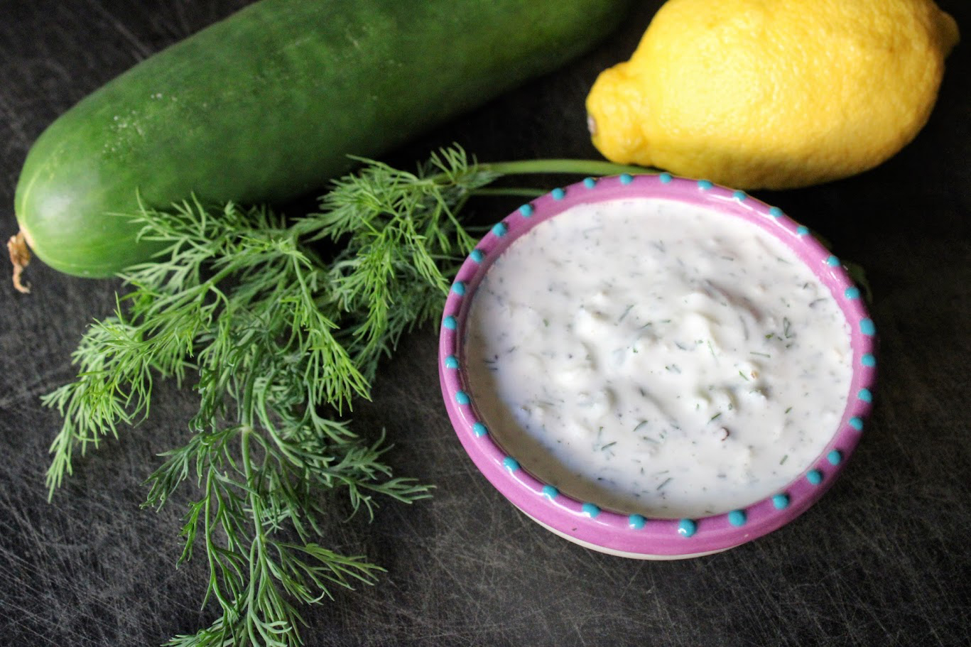 Tzatziki yogurt sauce