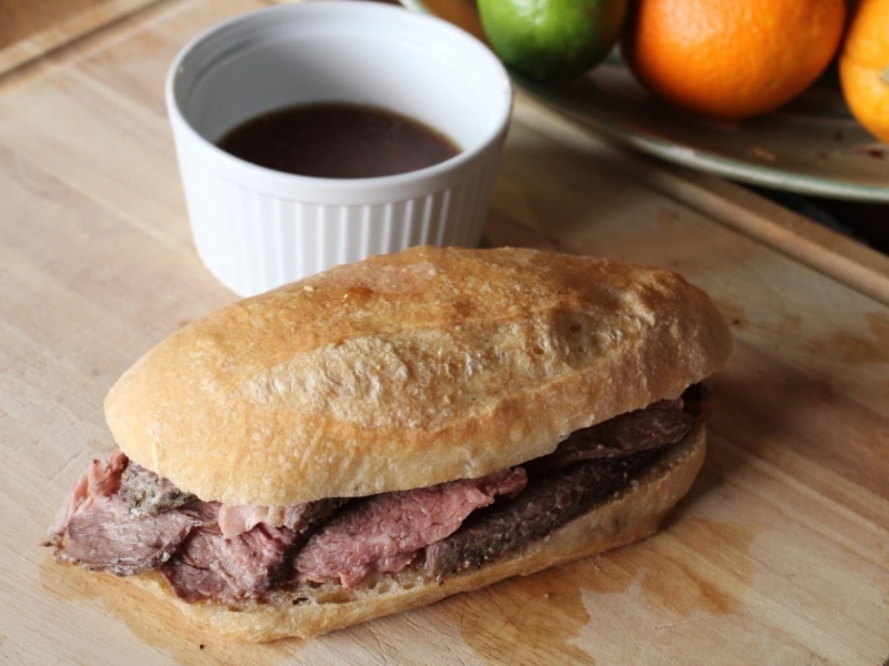 French Dip Sandwich Printable Recipe Bounded By Buns
