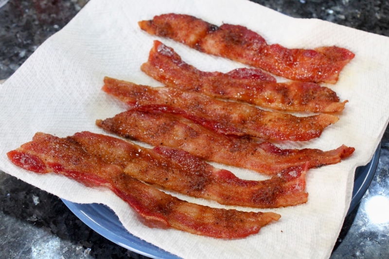 Brown sugar Cajun-spiced bacon