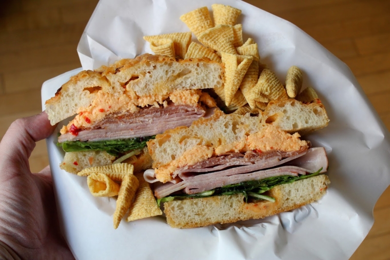 Summer Meats Fall sandwich