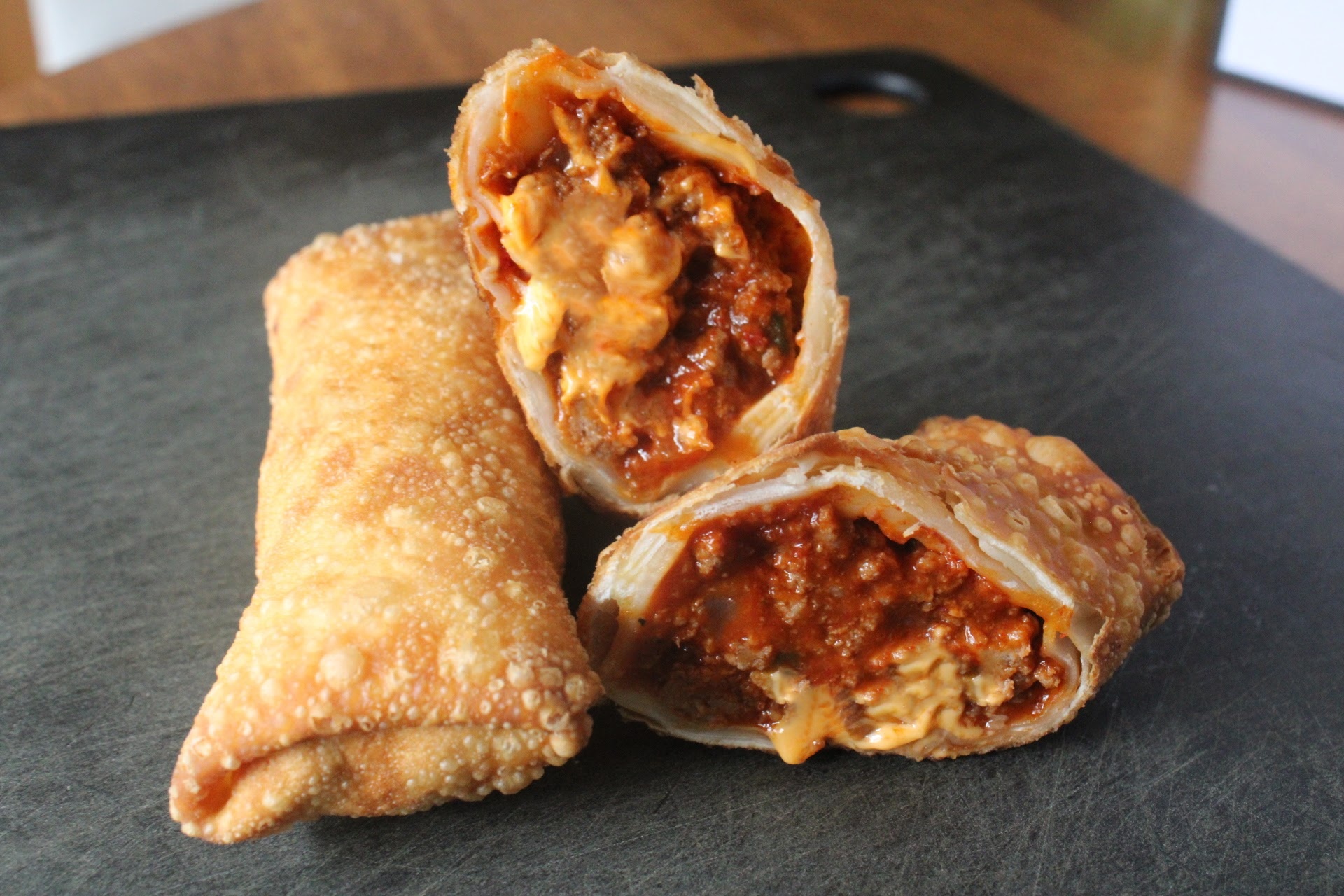 Joe’s sloppy egg rolls