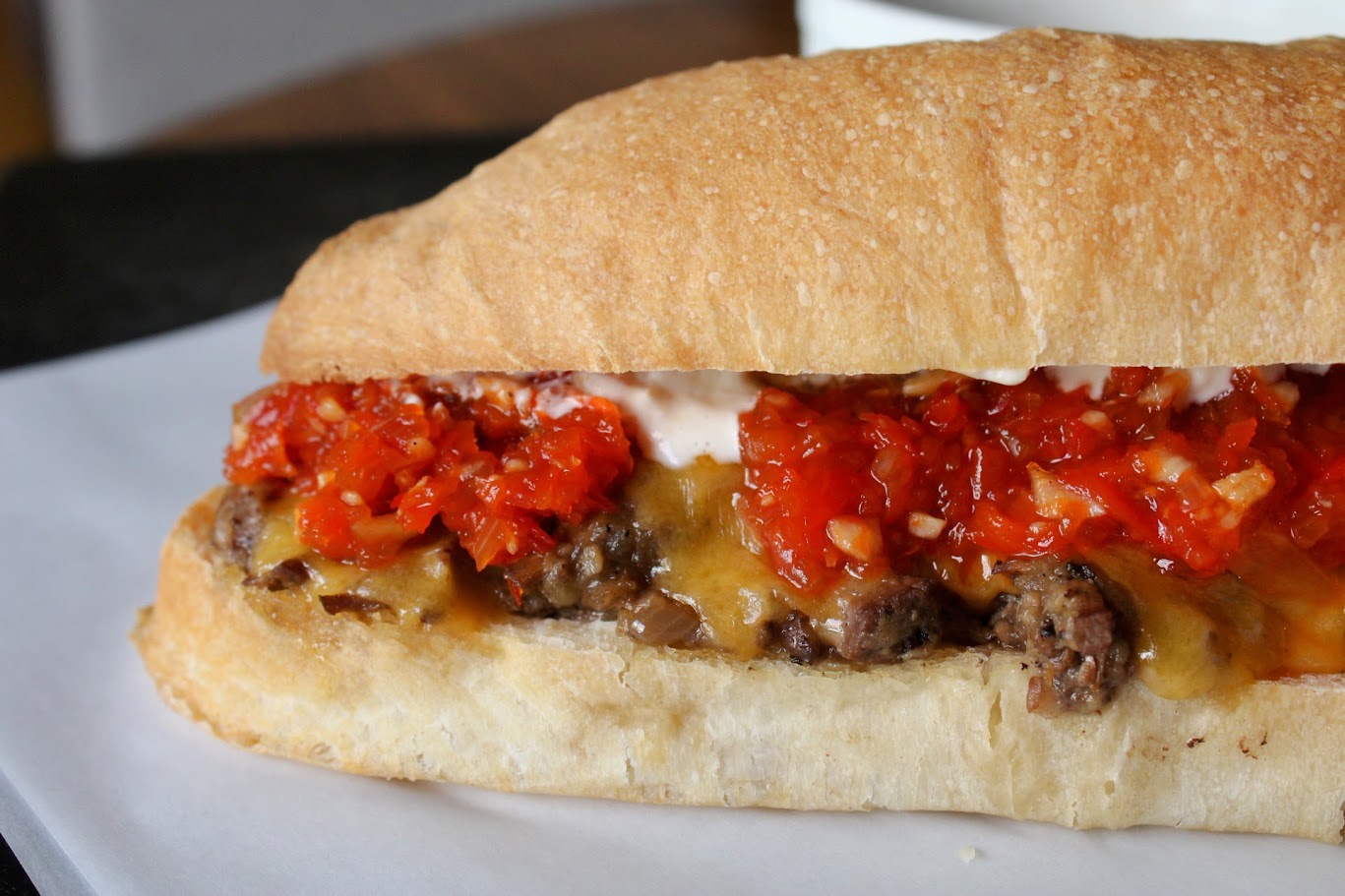 Beef and cheddar dip