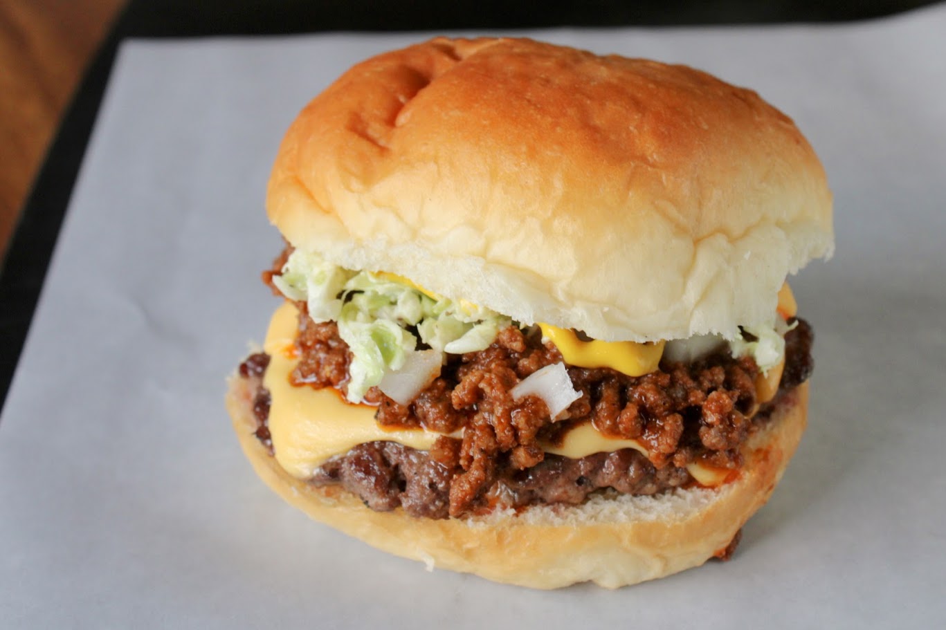 All-the-way to Carolina burgers