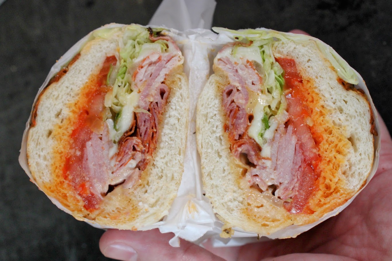 Hot Italians with mayo?